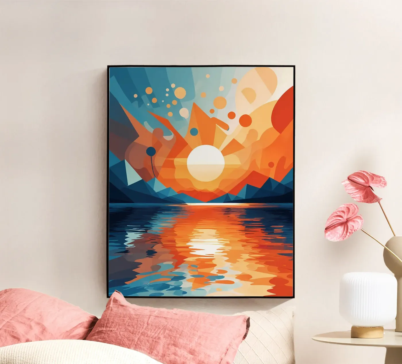 Sunset Serenity Acryl-Glas von Artistic-shop