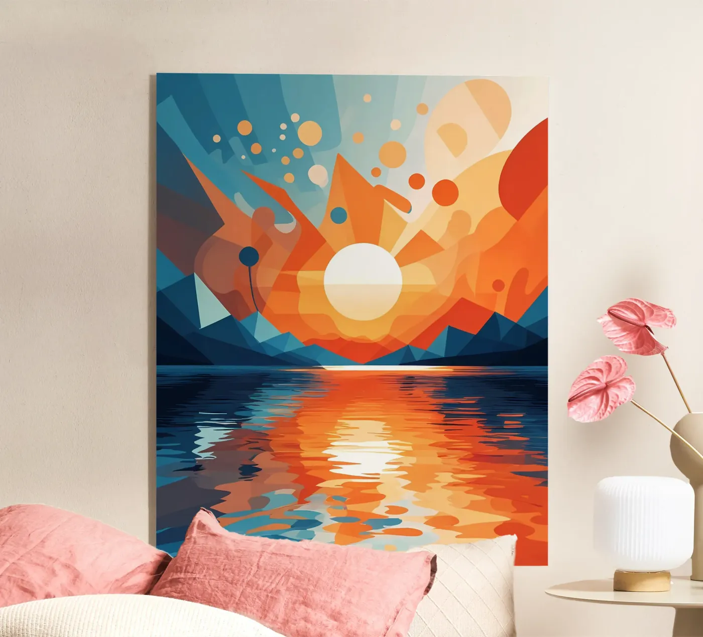 Sunset Serenity Acryl-Glas von Artistic-shop