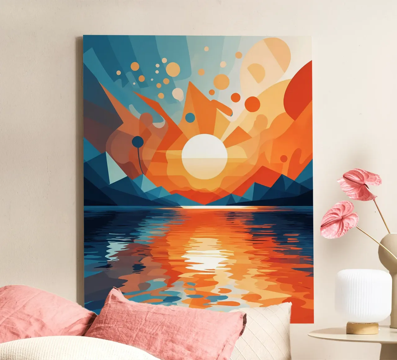 Sunset Serenity canvas by Artistic-shop