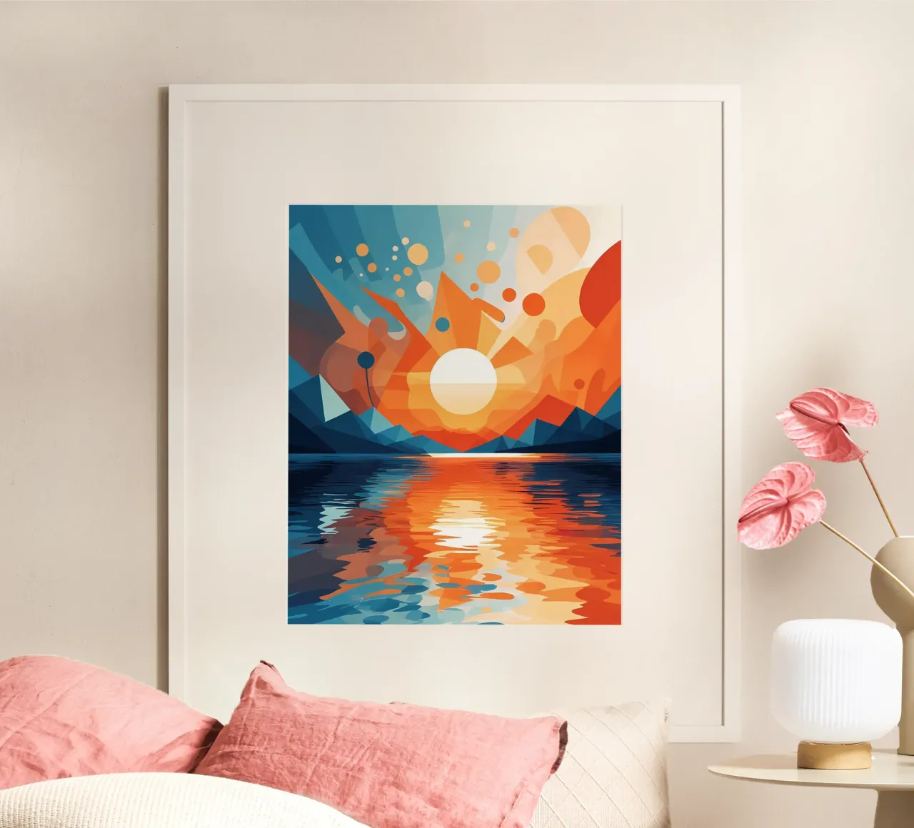 Sunset Serenity poster by Artistic-shop