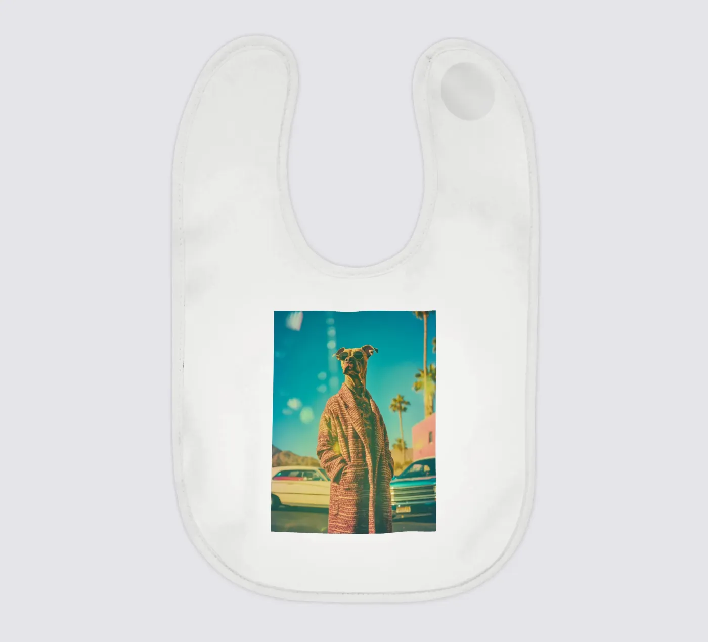 Joe baby bib by Affiches Chien Originales – Dogland