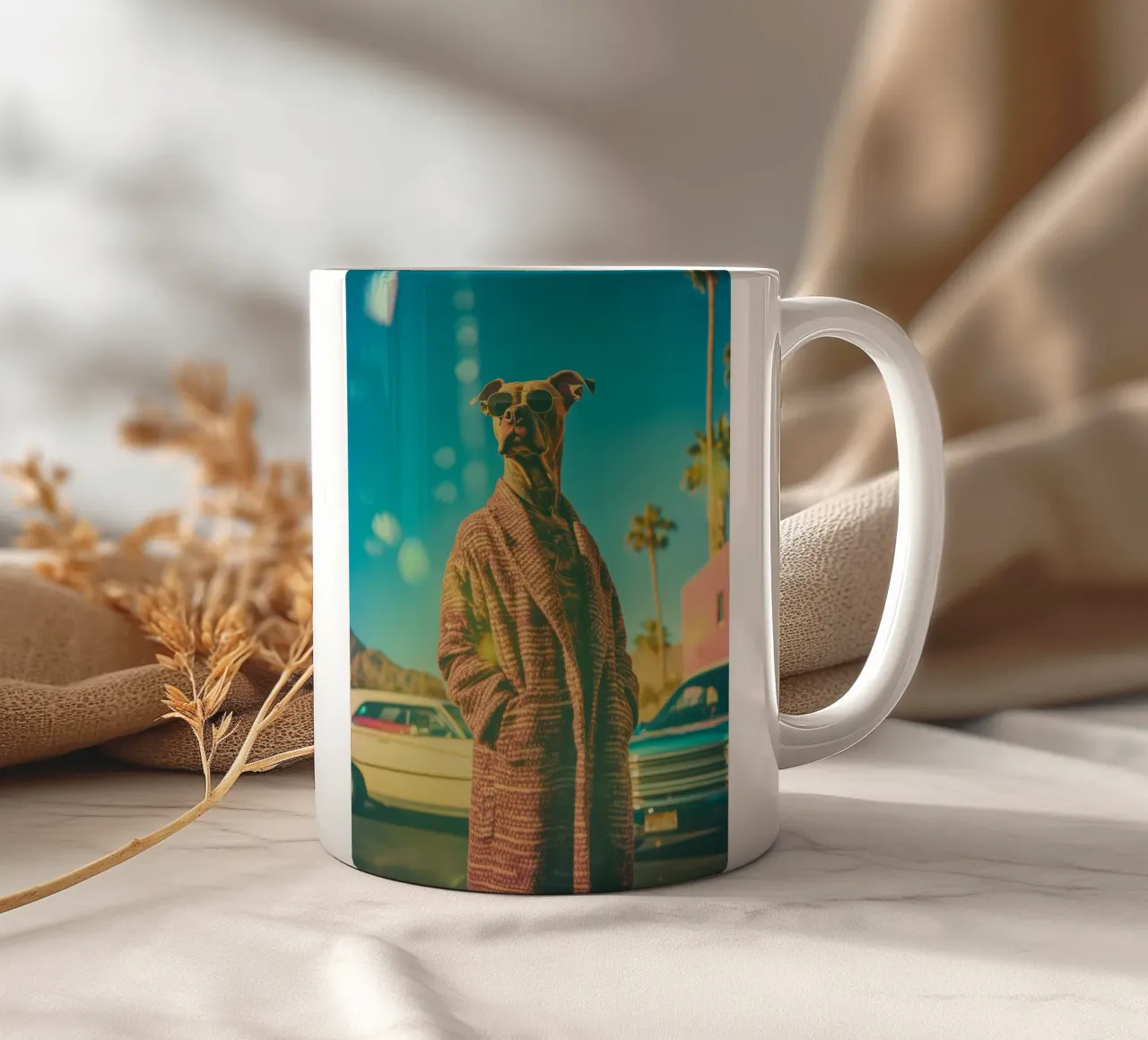 Joe taza de cerámica de Affiches Chien Originales – Dogland