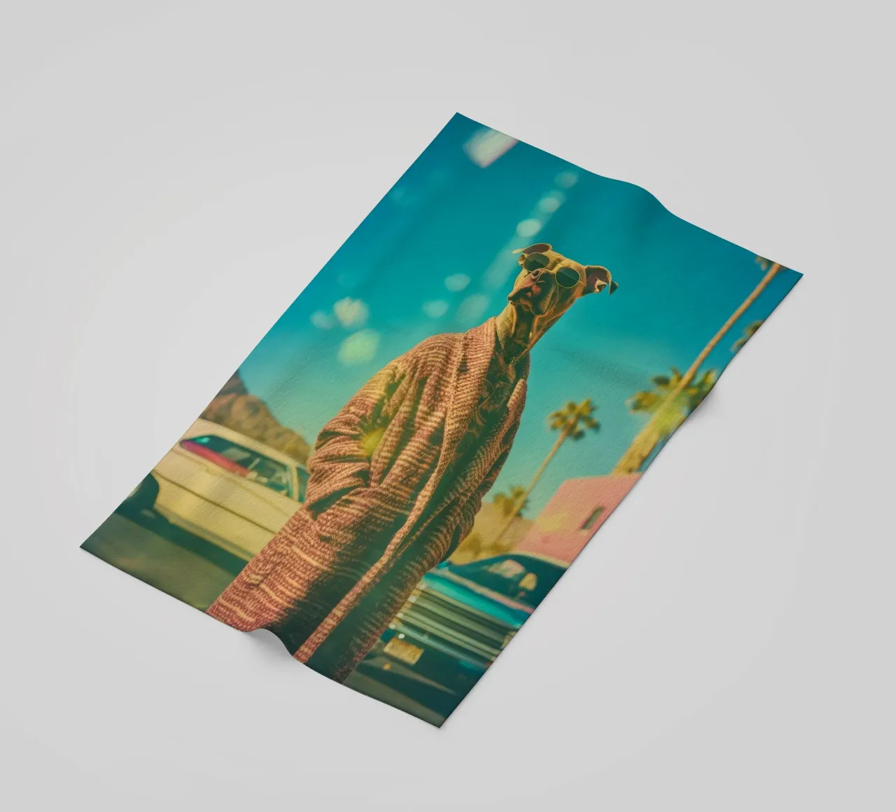 Joe toalla de playa de Affiches Chien Originales – Dogland