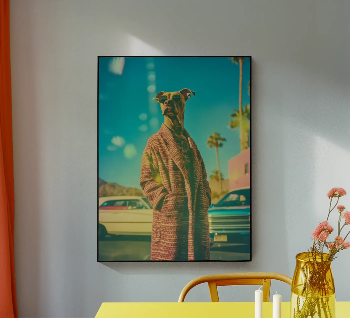 Joe plexiglas de Affiches Chien Originales – Dogland