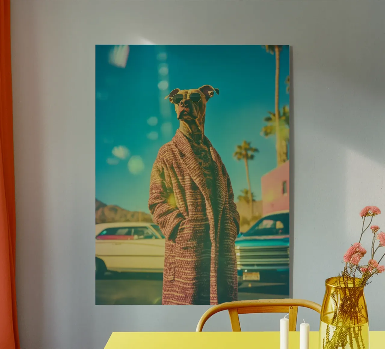 Joe plexiglass da Affiches Chien Originales – Dogland