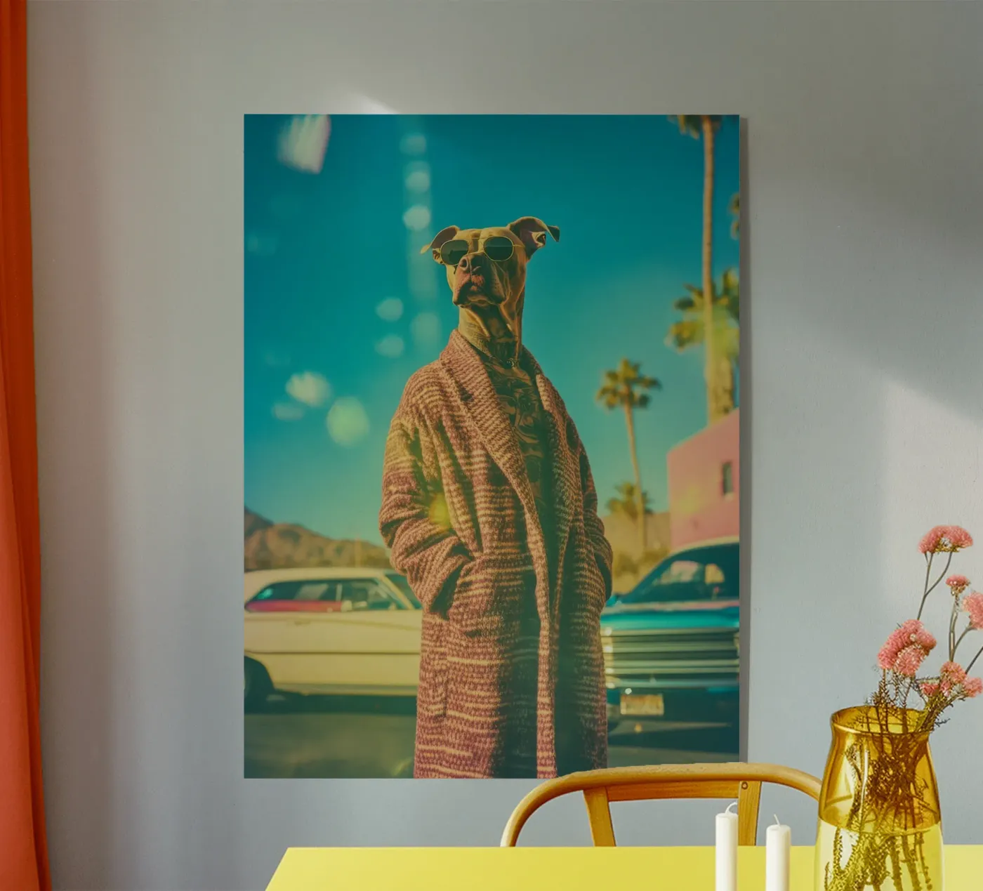 Joe plexiglas de Affiches Chien Originales – Dogland