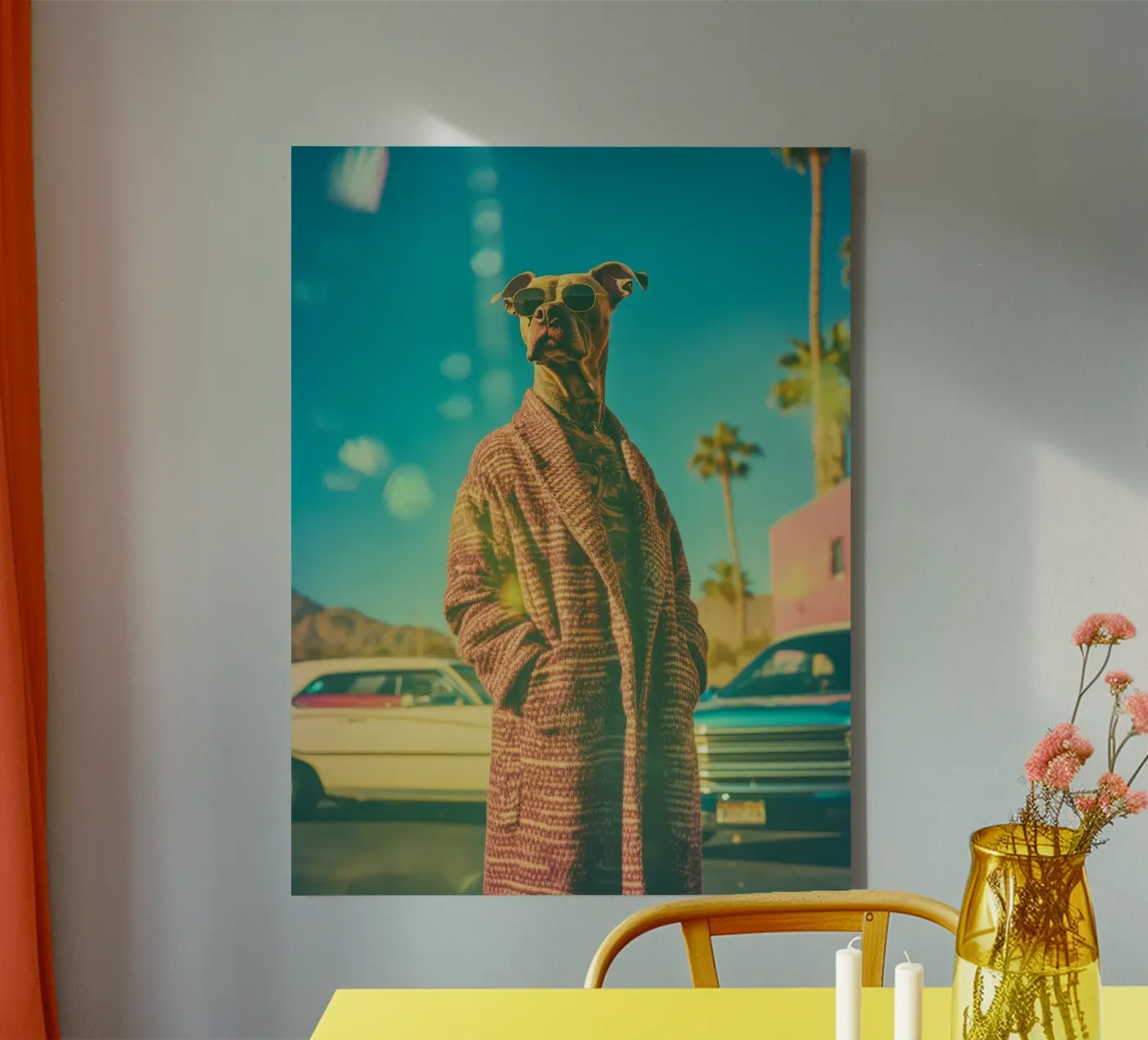 Joe tela da Affiches Chien Originales – Dogland