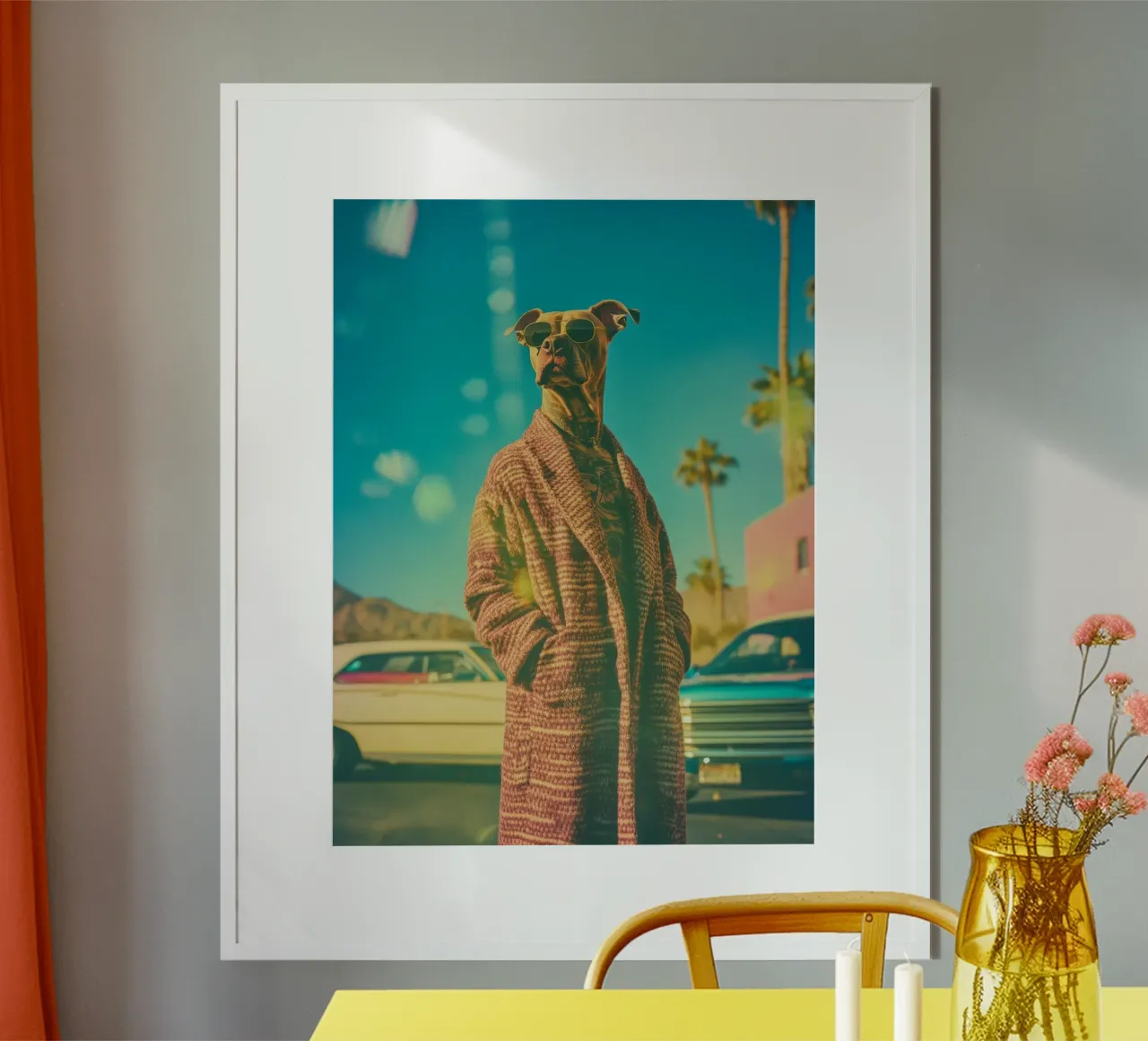 Joe poster by Affiches Chien Originales – Dogland