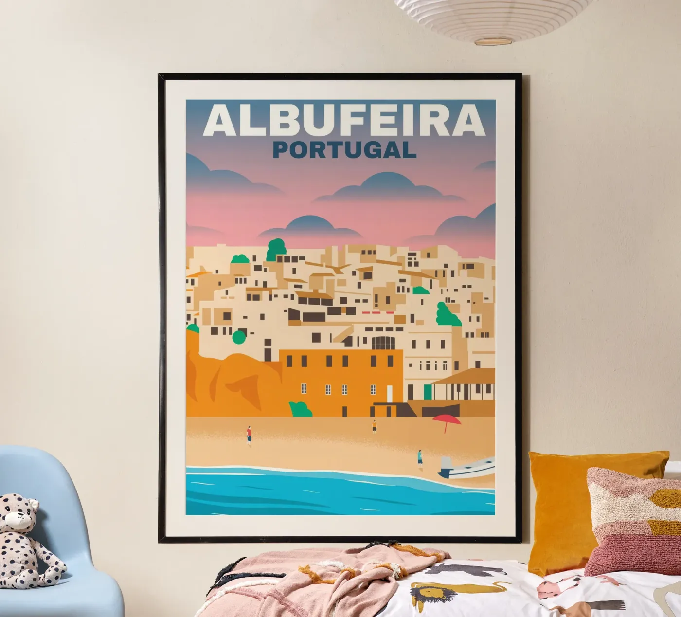 Albufeira poster by Betty Dyer