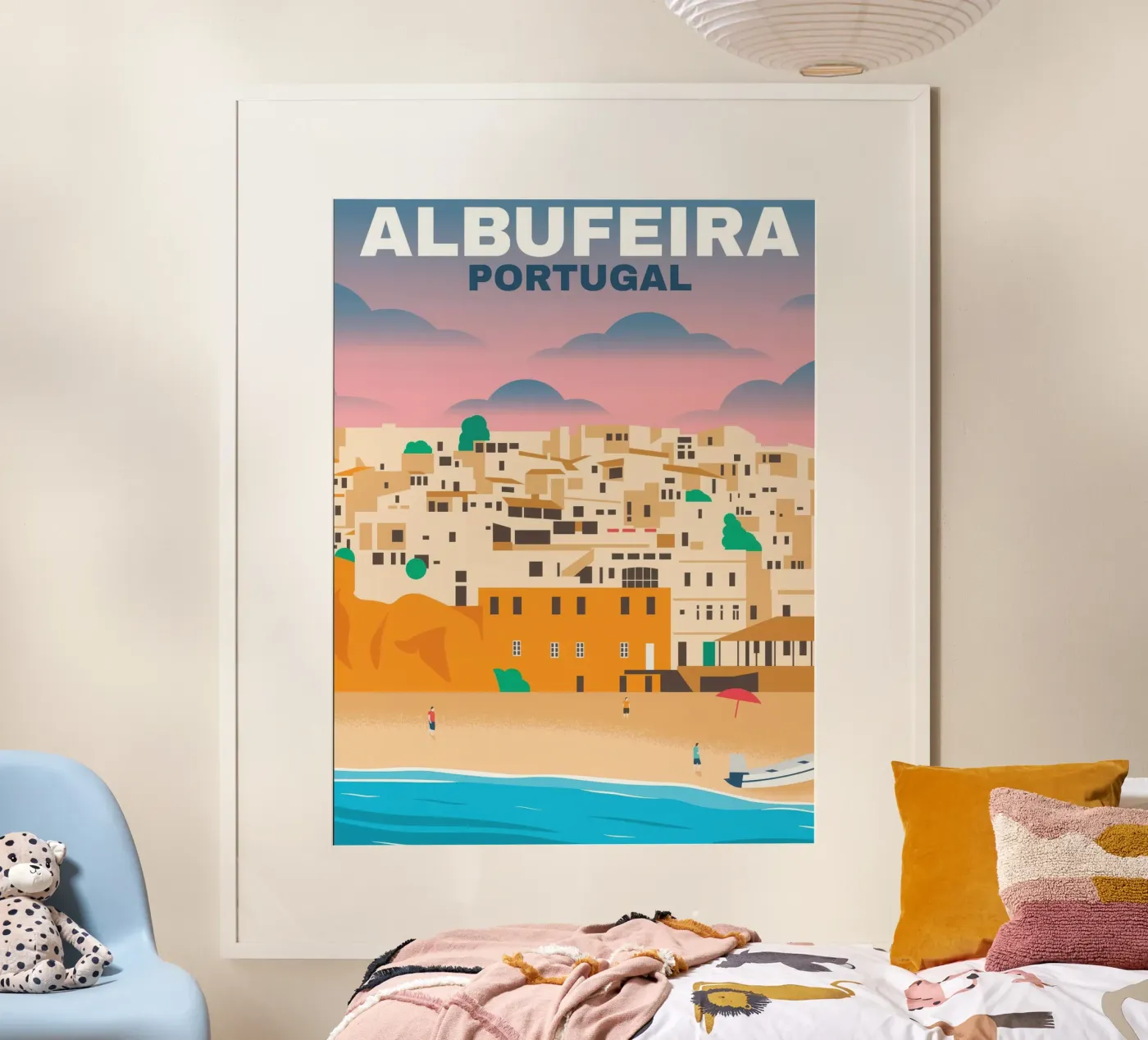 Albufeira poster by Betty Dyer