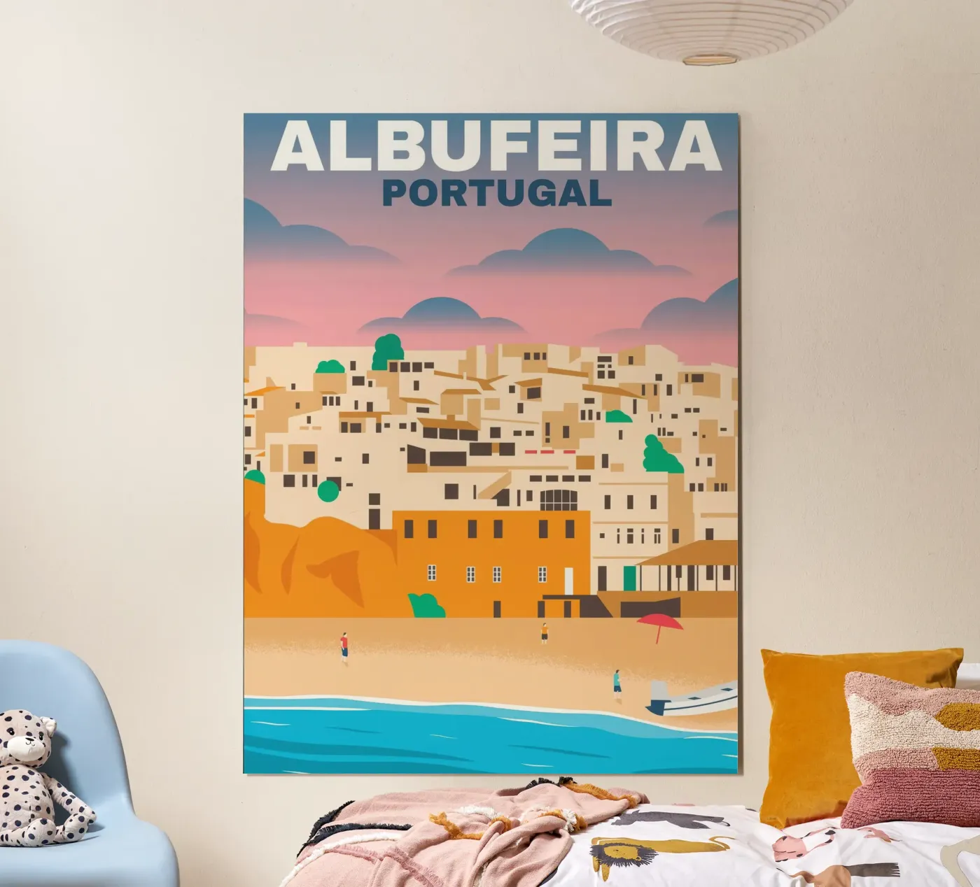 Albufeira poster by Betty Dyer