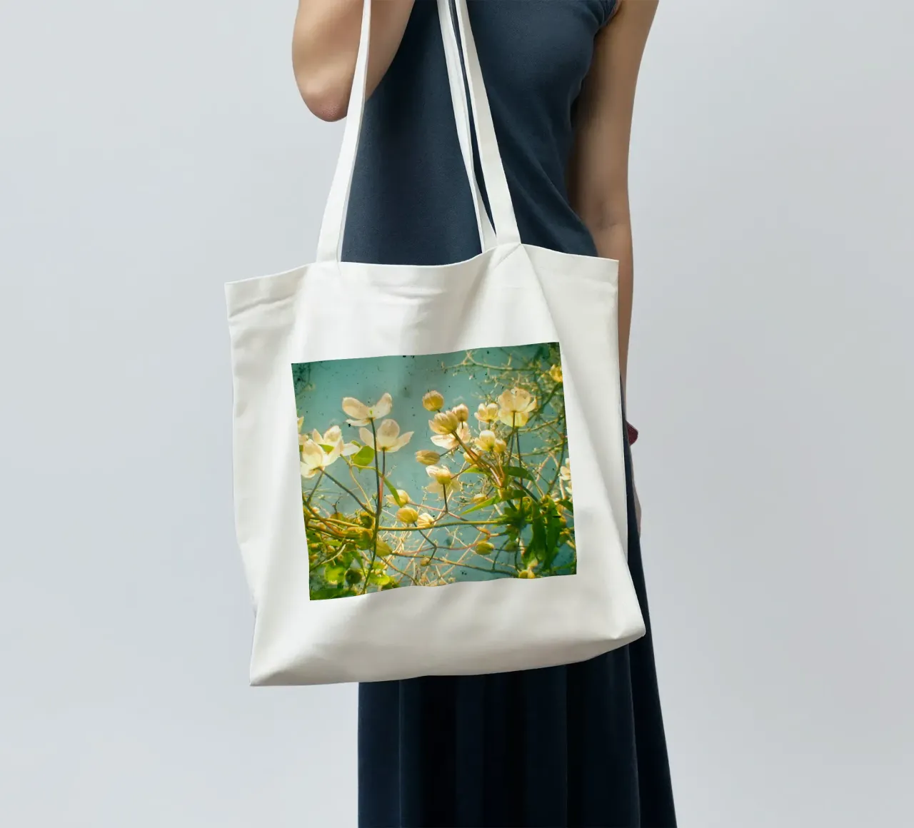 Guardate in alto e vedrete borsa in juta da Cassia Beck Photography