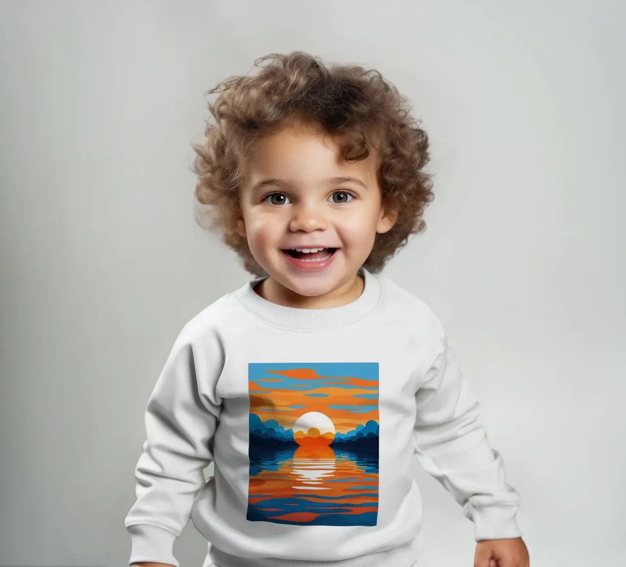 Riflessioni sull'ora d'oro felpa neonato da Artistic-shop