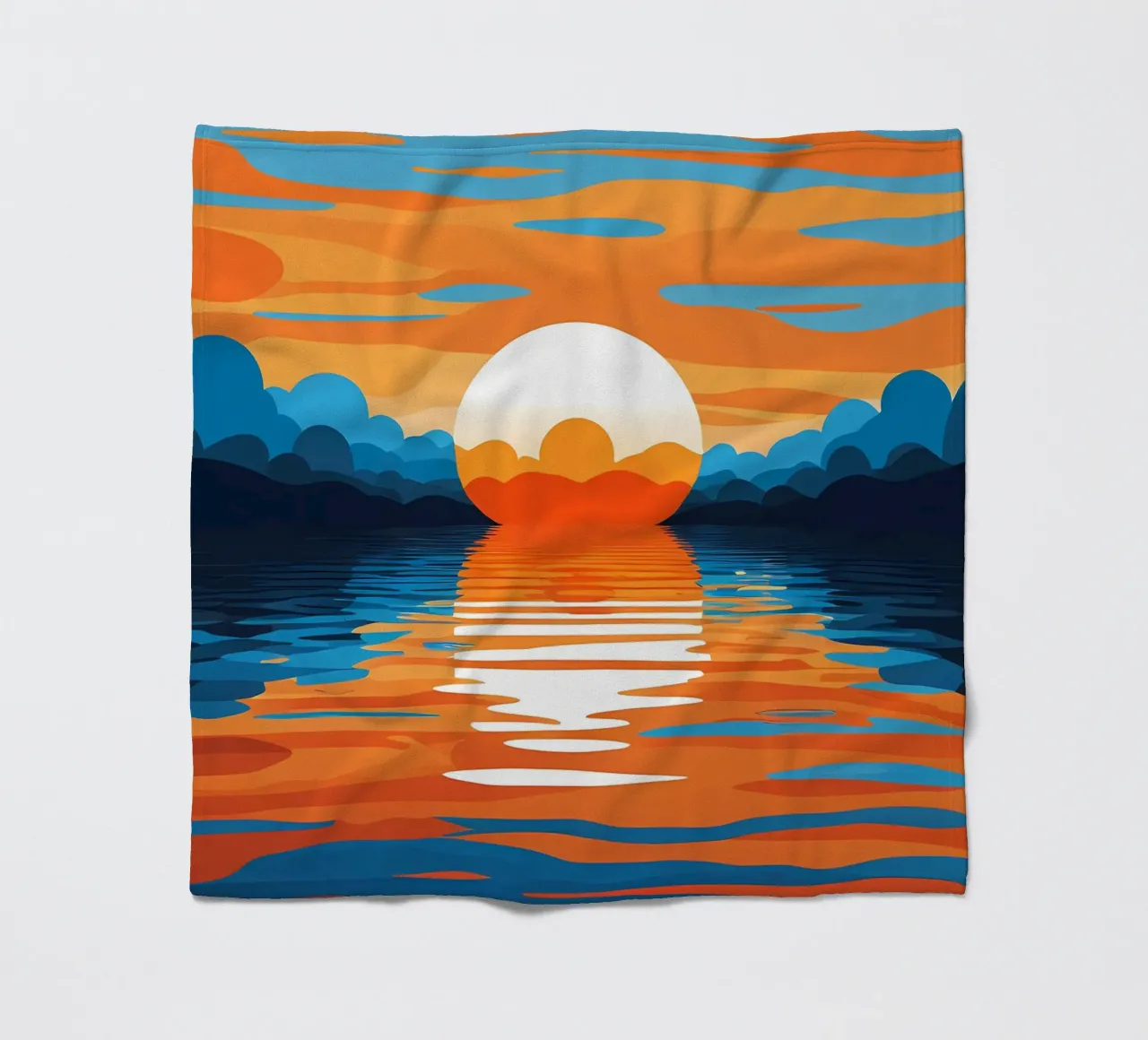 Riflessioni sull'ora d'oro coperta in pile da Artistic-shop