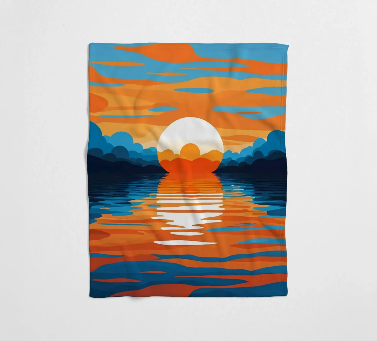 Riflessioni sull'ora d'oro coperta in pile da Artistic-shop