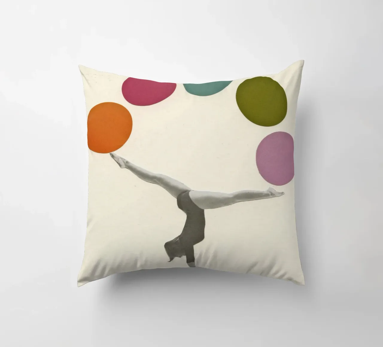 Ginnastica cuscino da Cassia Beck Collage