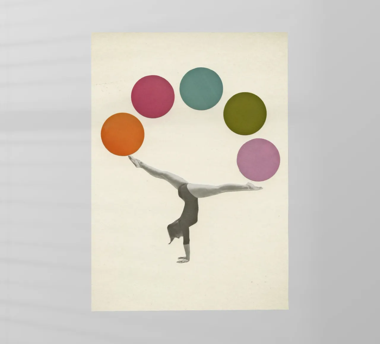 Ginnastica pellicola backlit da Cassia Beck Collage