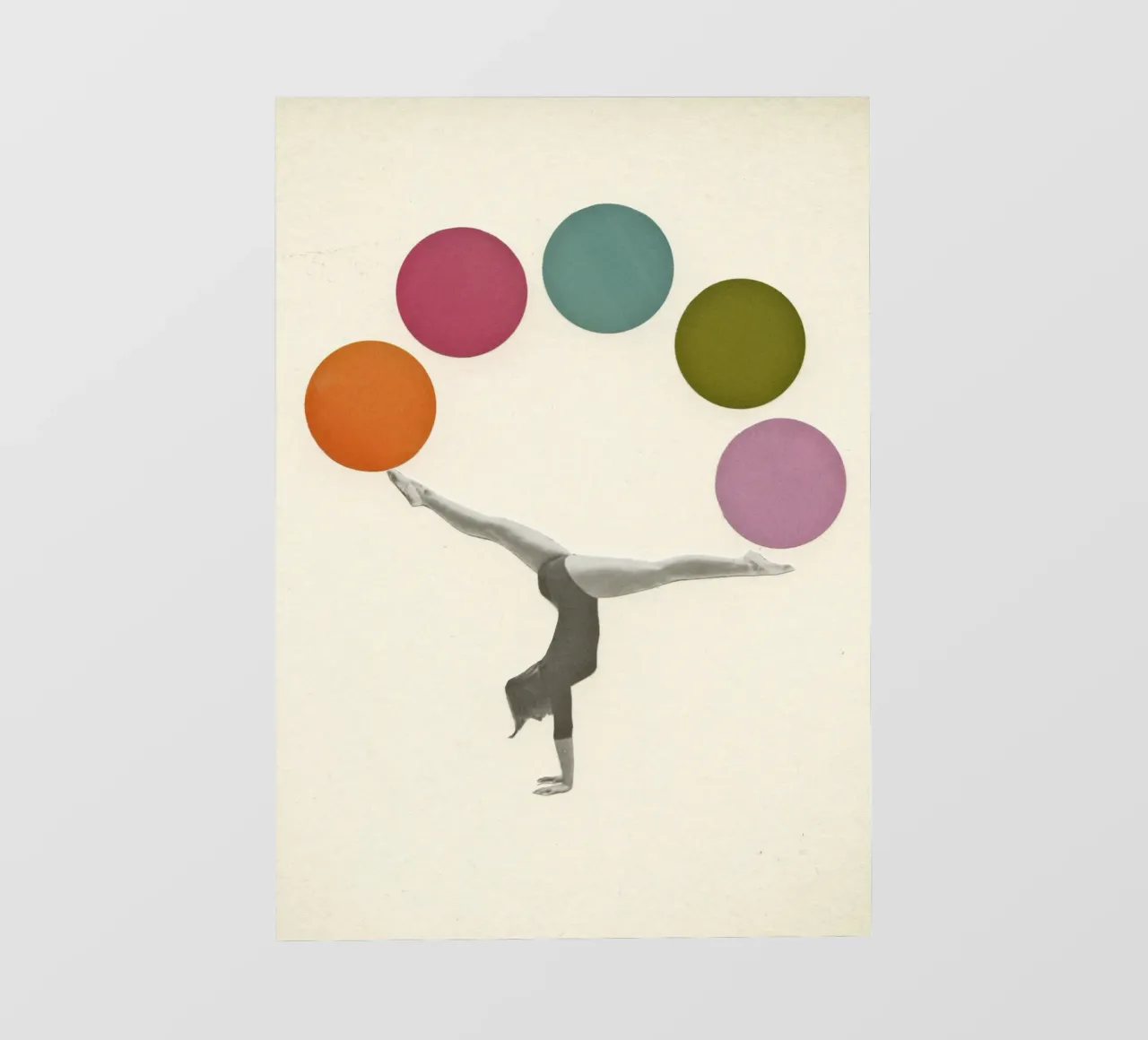 Ginnastica pellicola backlit da Cassia Beck Collage
