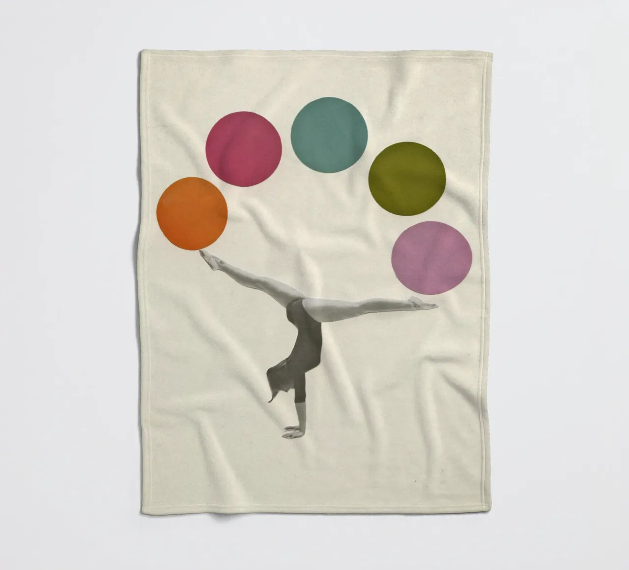 Ginnastica coperta in pile da Cassia Beck Collage