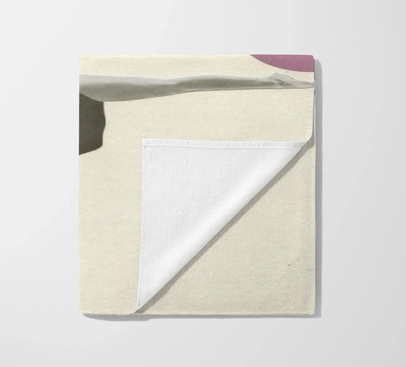 Gymnastics beach towel by Cassia Beck Collage