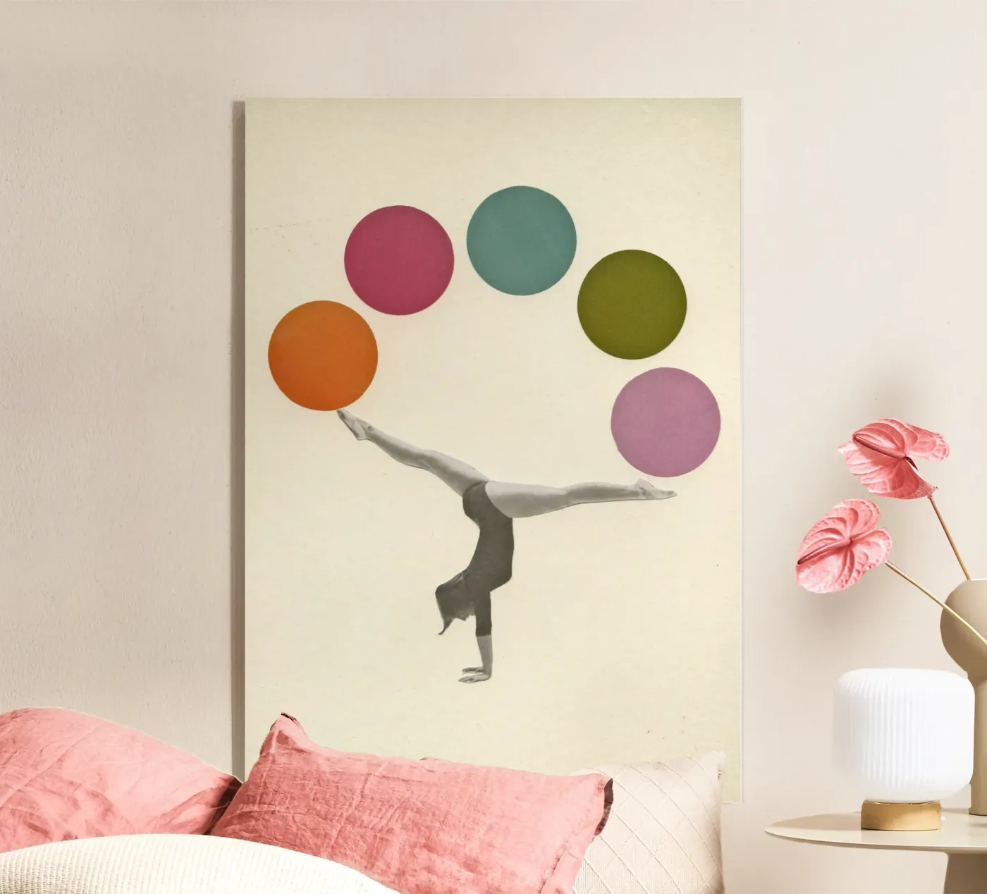 Gymnastique plexiglas de Cassia Beck Collage