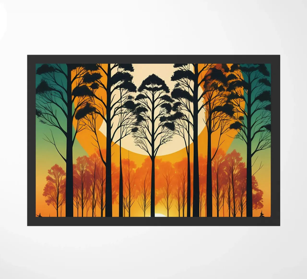 Sunset Serenade doormat by Artistic-shop