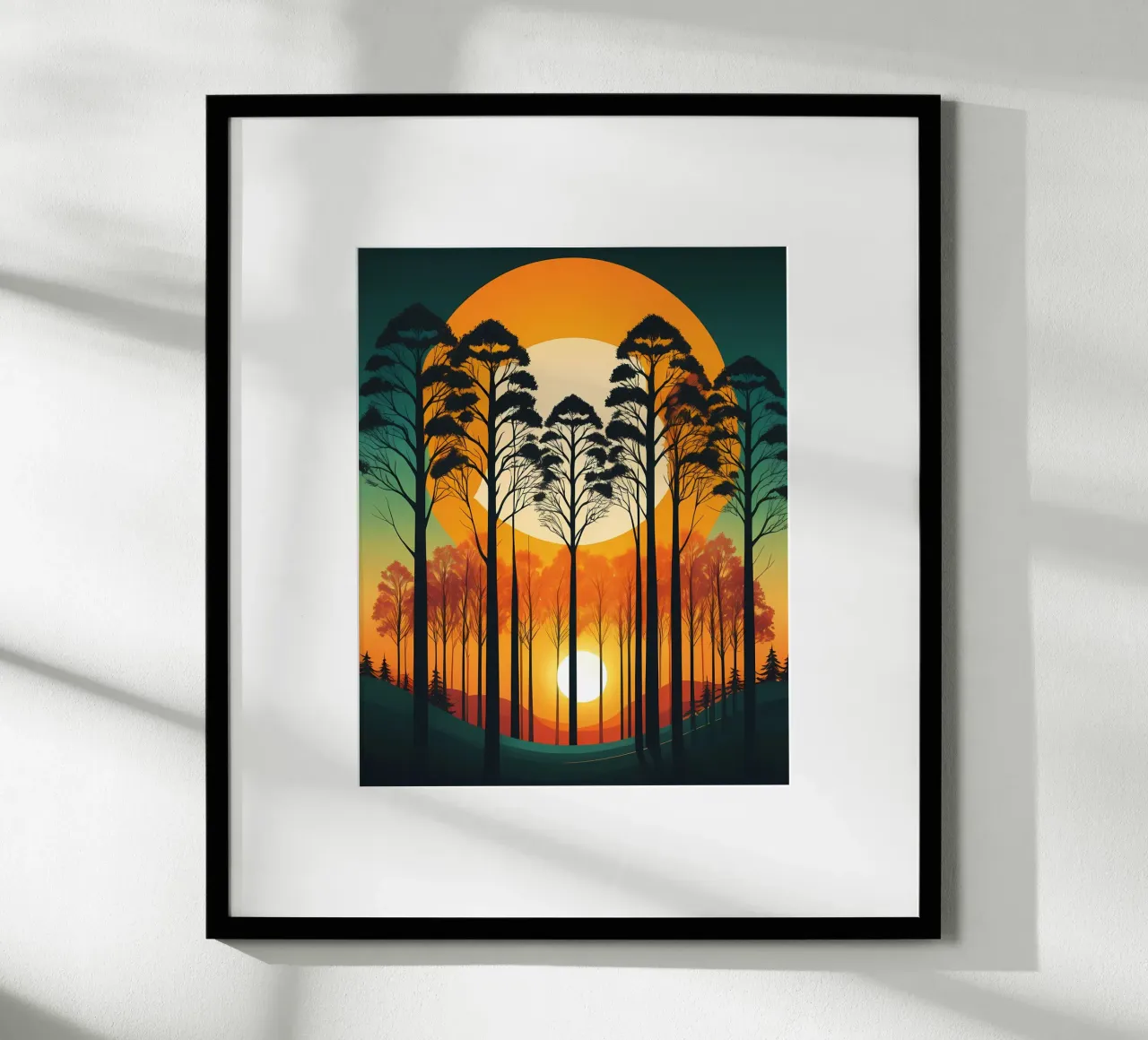 Sunset Serenade poster da Artistic-shop
