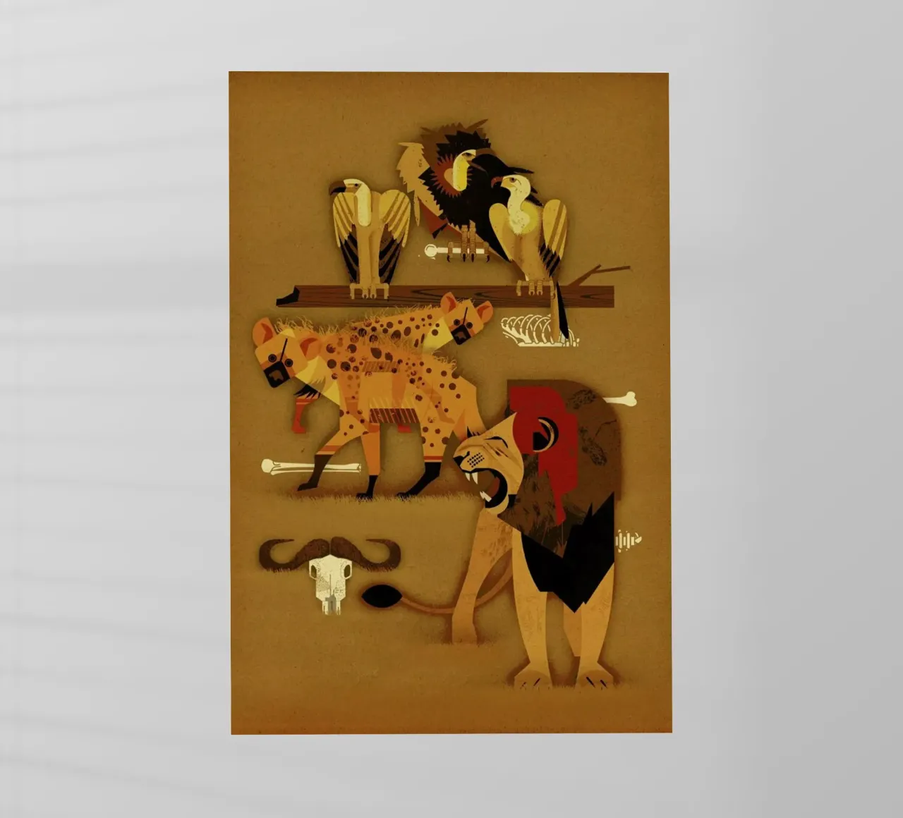 Predators pellicola backlit da Dieter Braun