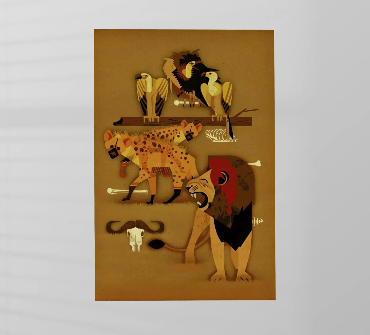 Predators pellicola backlit da Dieter Braun