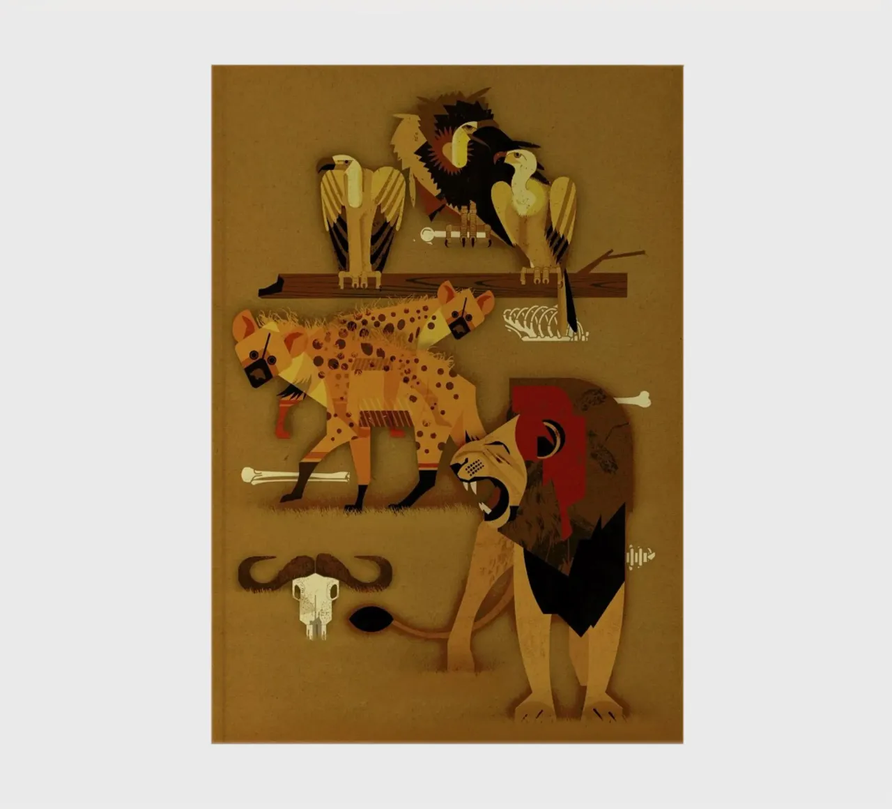 Predators notebook by Dieter Braun