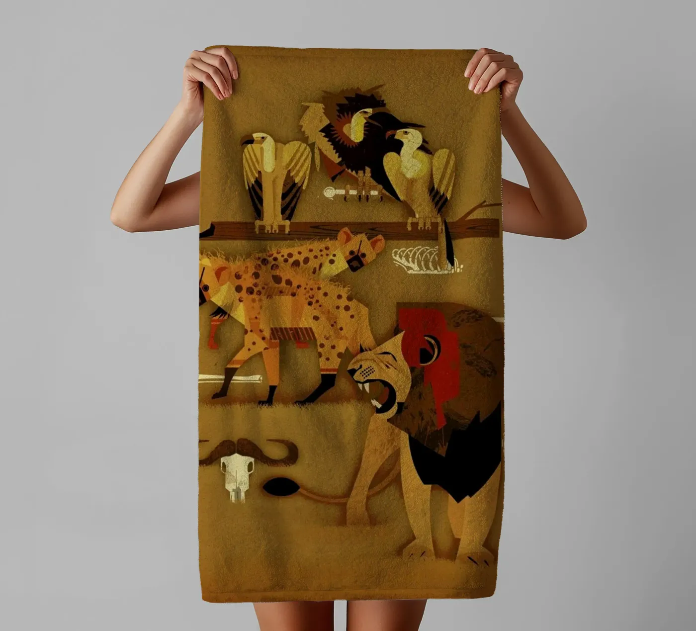 Predators Handtuch von Dieter Braun