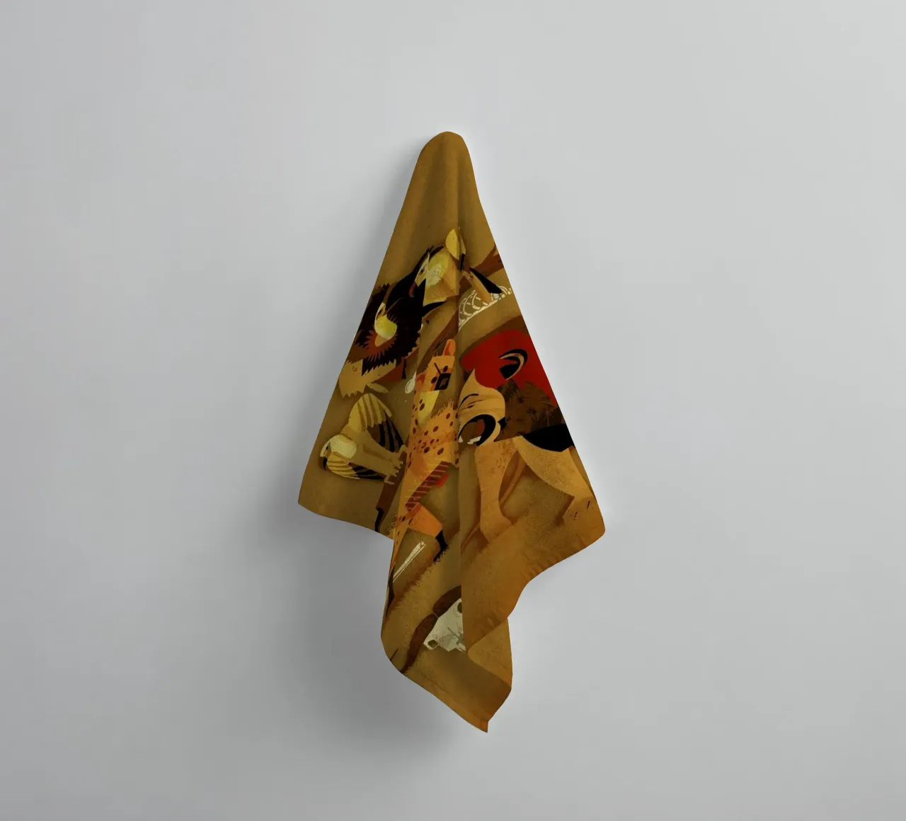 Predators badhanddoek van Dieter Braun