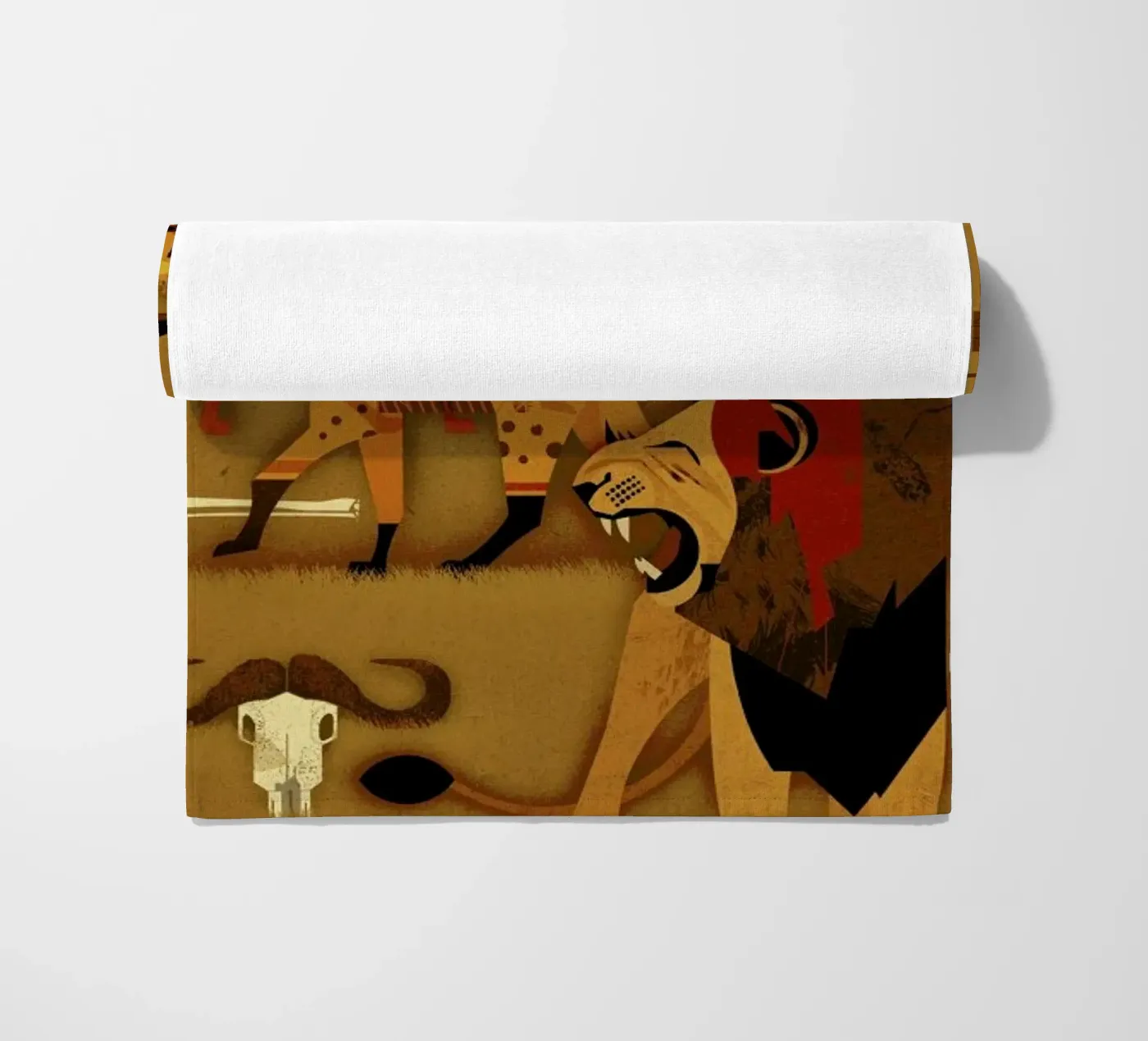 Predators beach towel by Dieter Braun