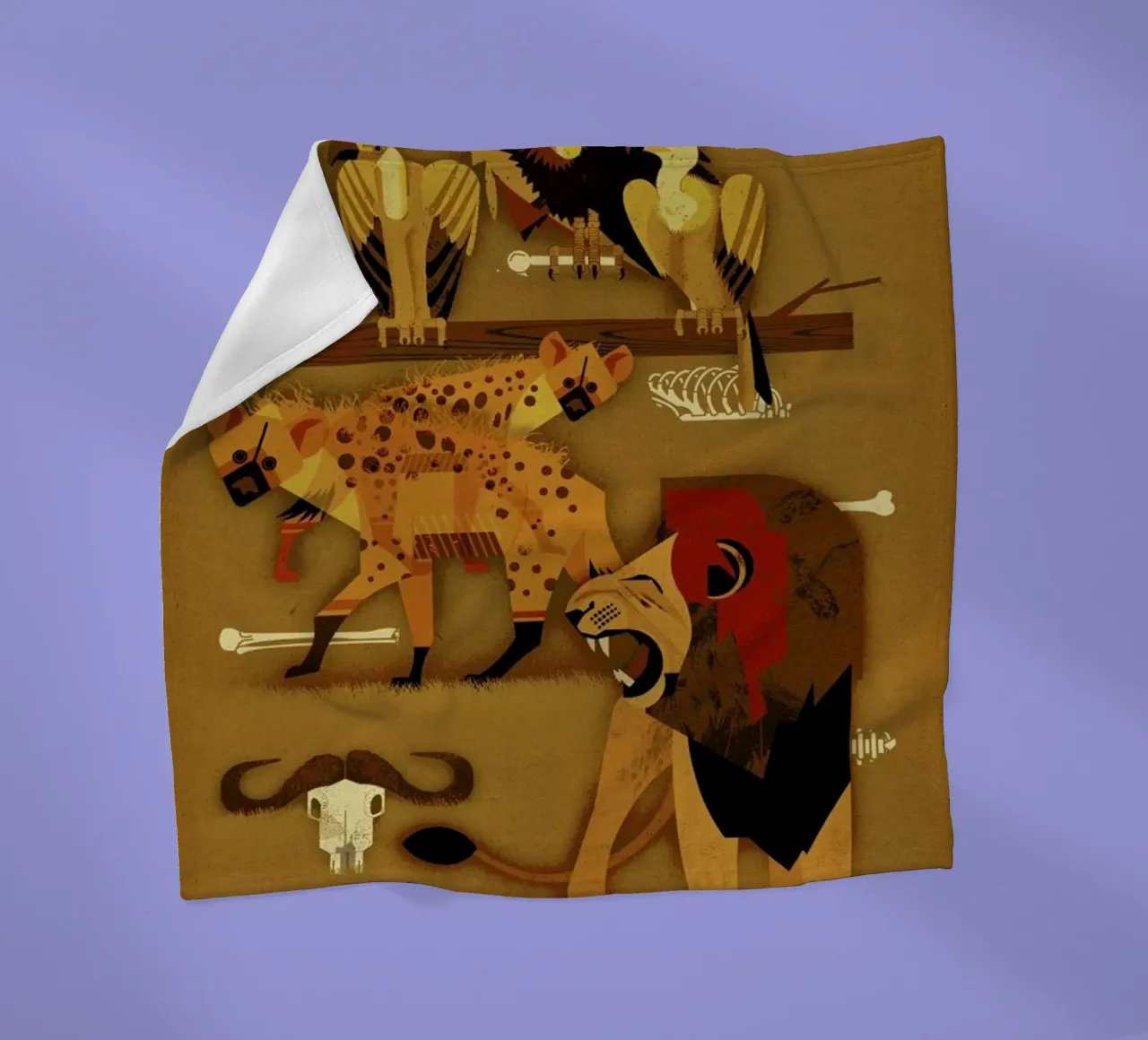 Predators Fleecedecke von Dieter Braun