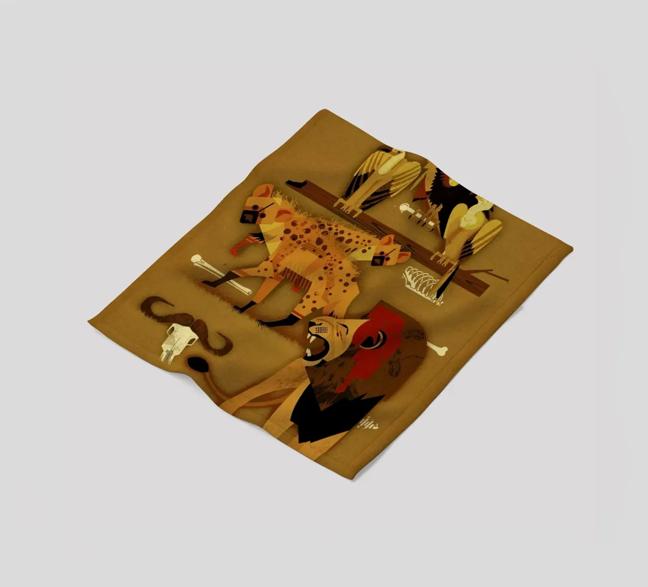 Predators Fleecedecke von Dieter Braun