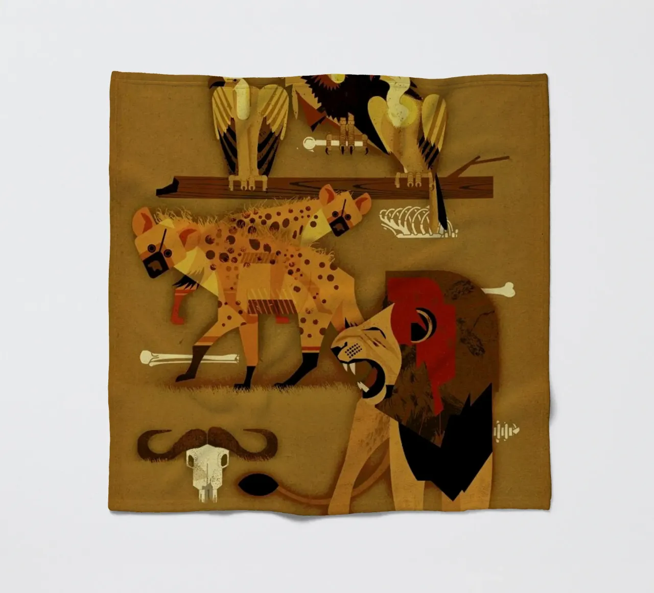 Predators Fleecedecke von Dieter Braun