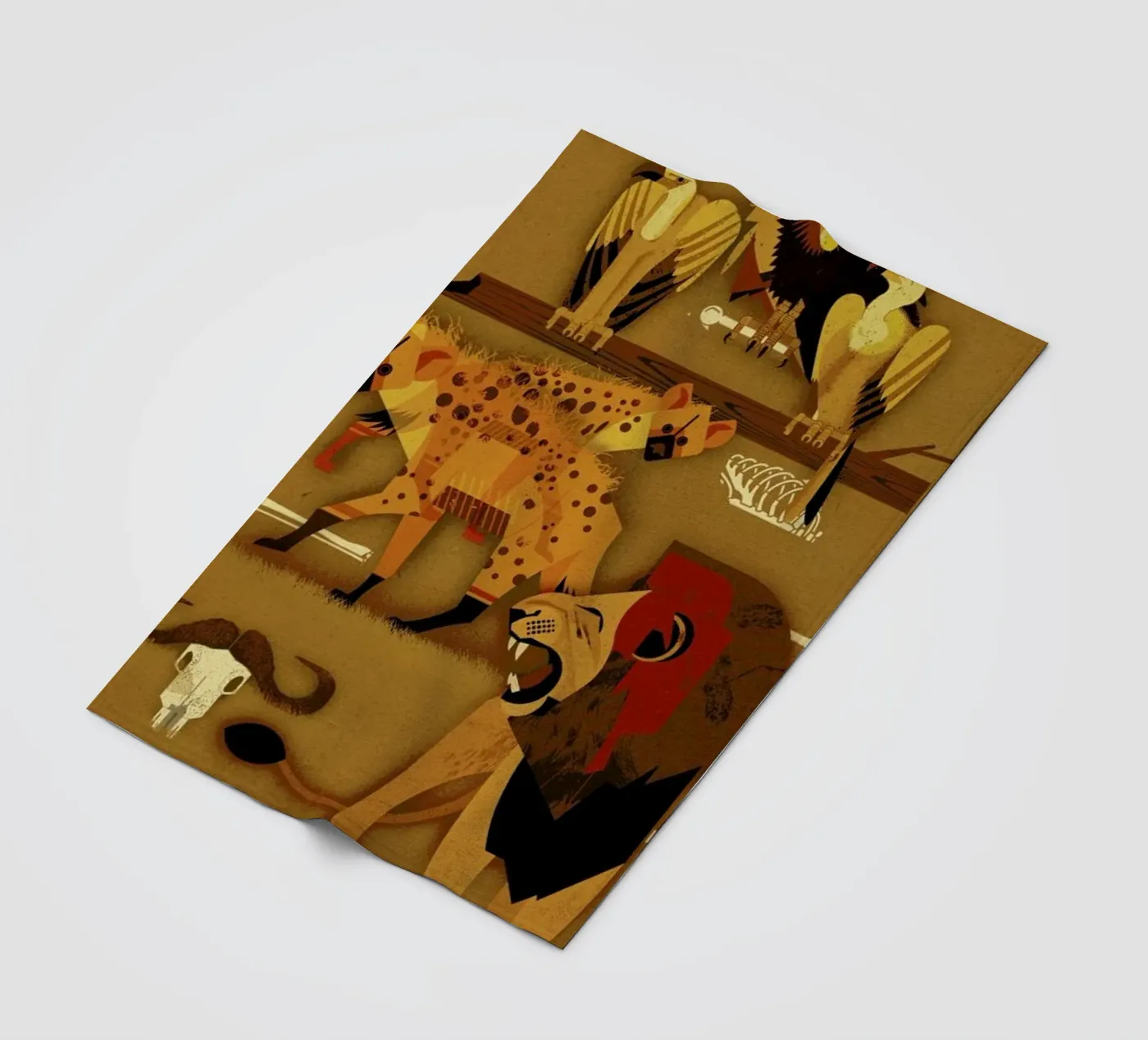 Predators plaid polaire de Dieter Braun