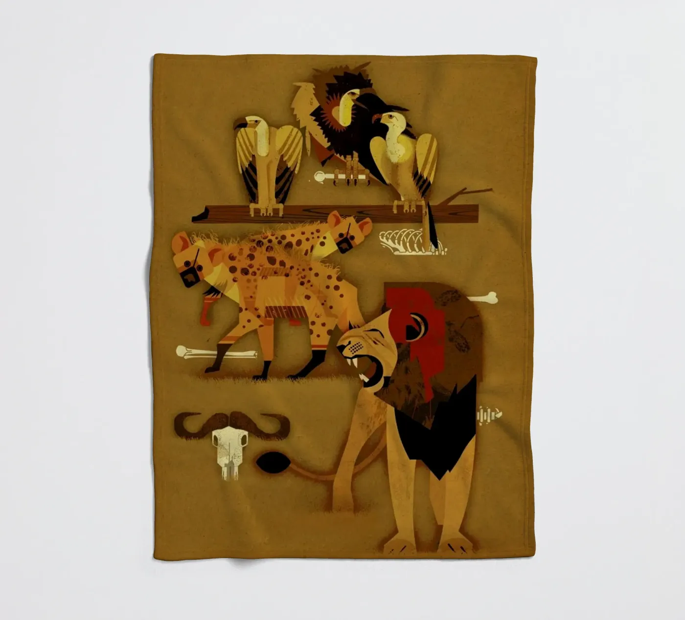 Predators plaid polaire de Dieter Braun