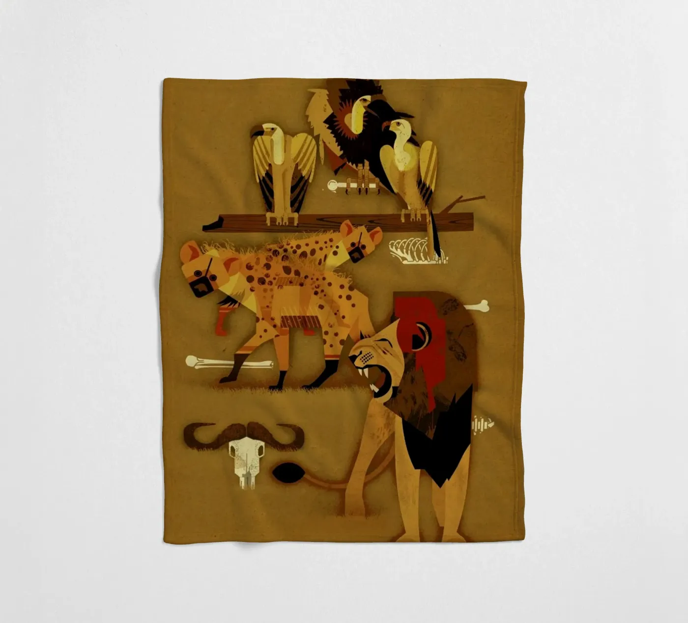 Predators plaid polaire de Dieter Braun