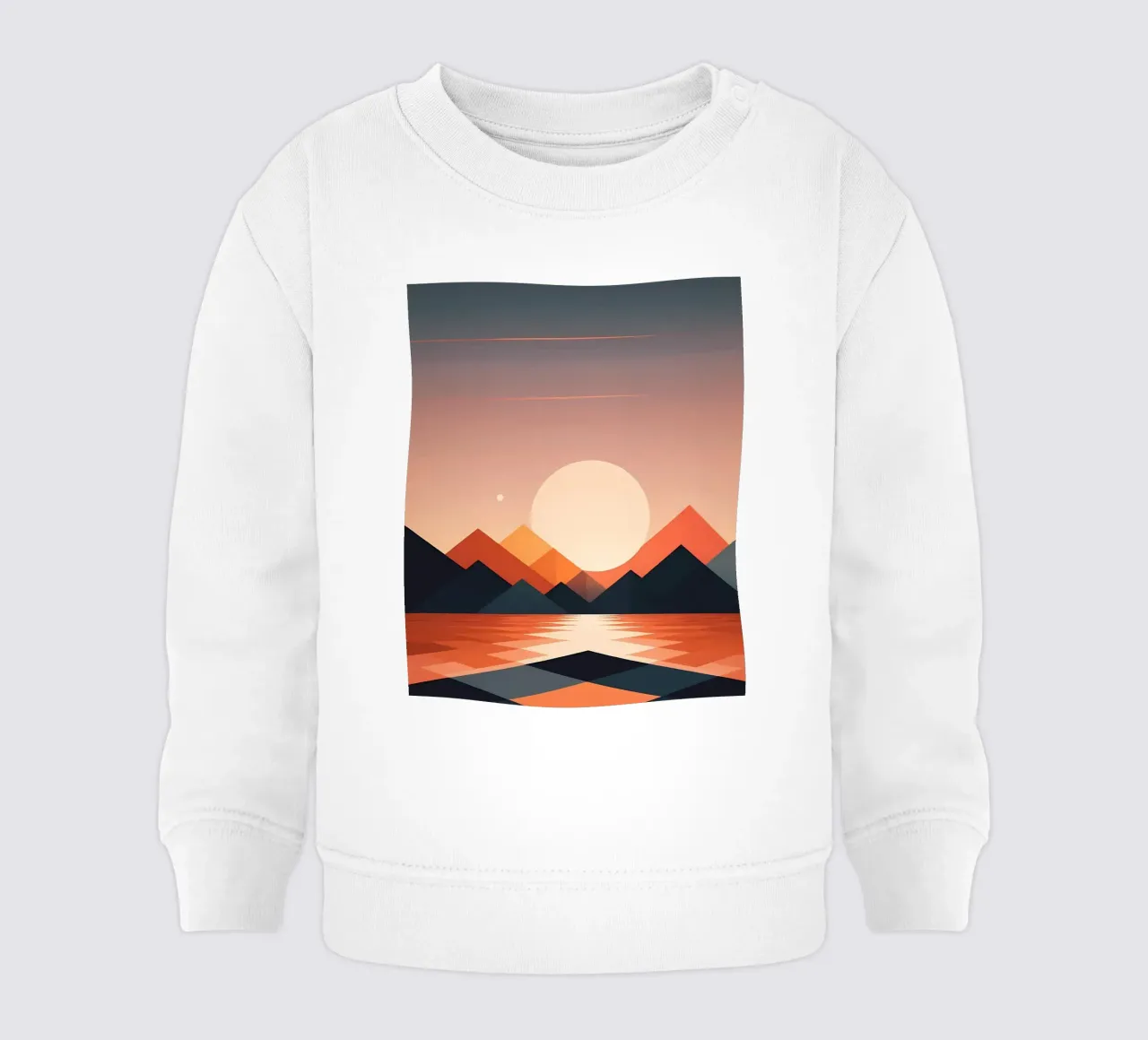 Tranquil Sunset felpa neonato da Artistic-shop