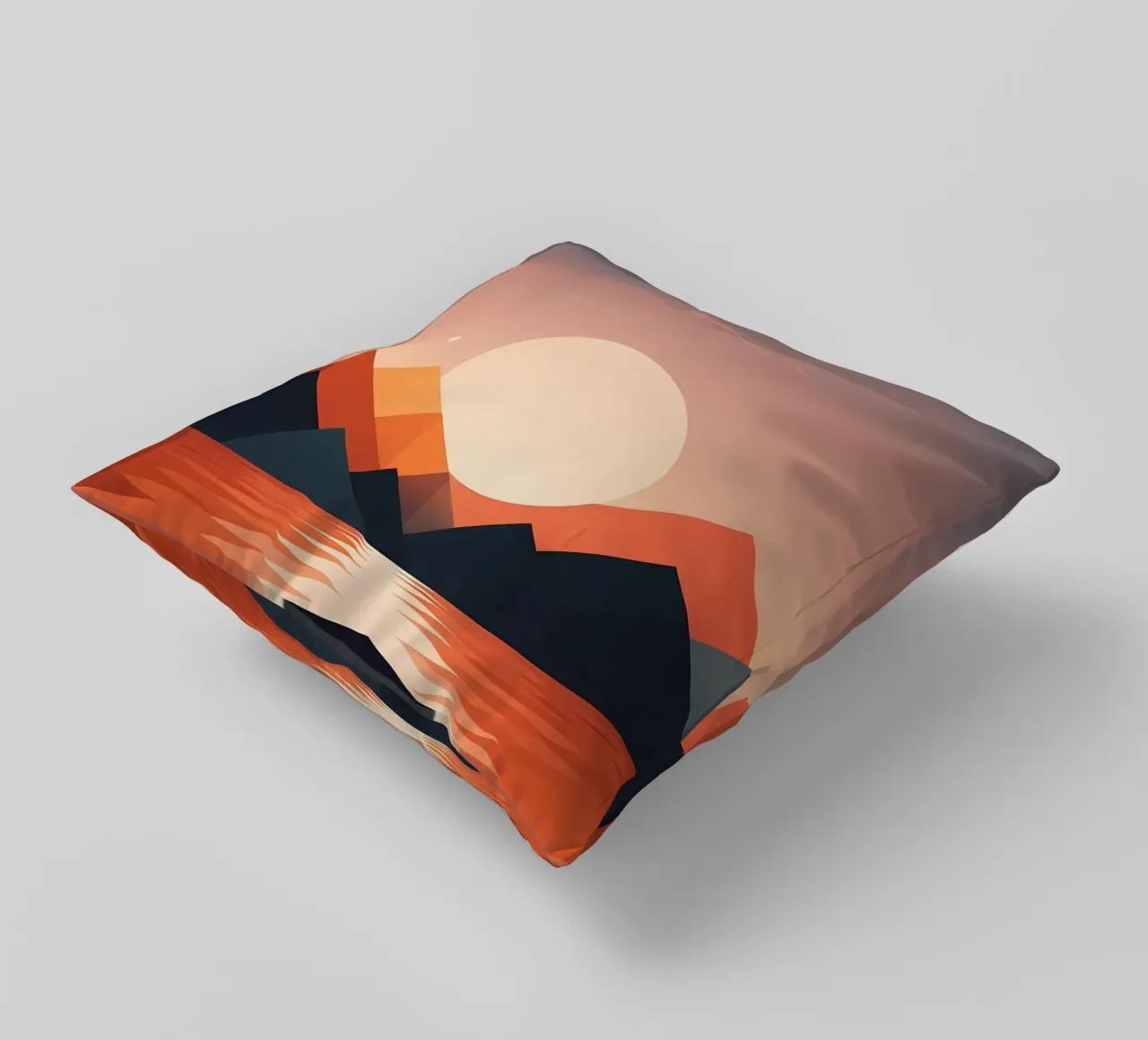 Tranquil Sunset decorative cushion by Artistic-shop