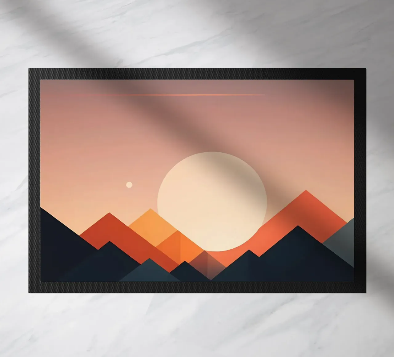 Tranquil Sunset zerbino da Artistic-shop