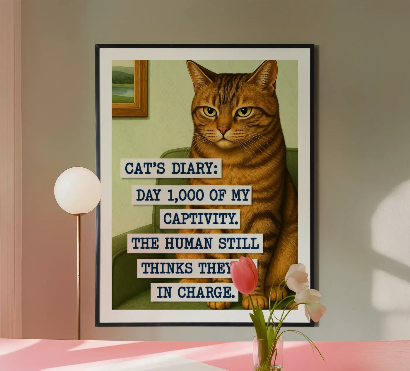 cats diary poster by tanabaroo
