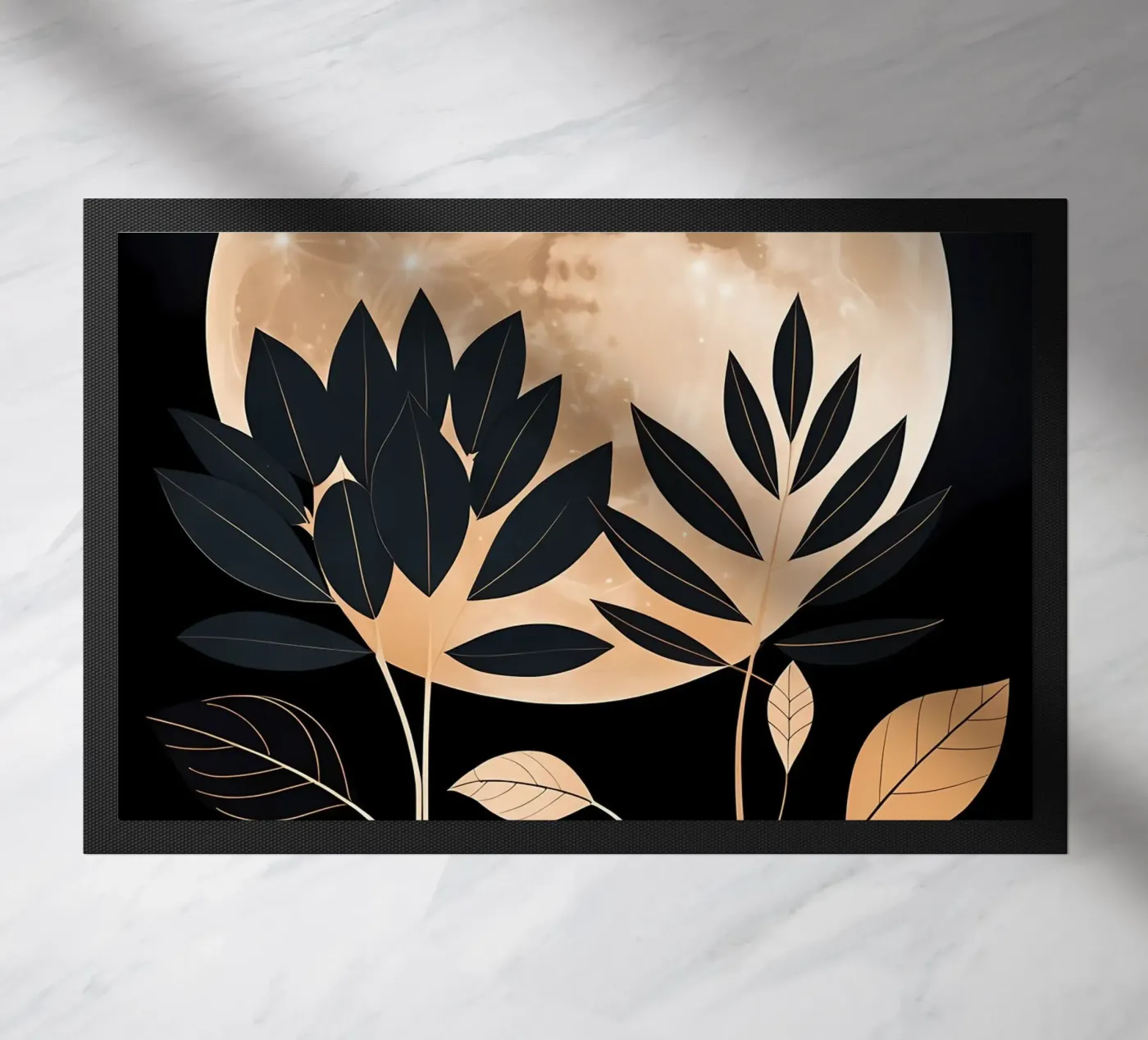 Celestial Bloom Fußmatte von Artistic-shop