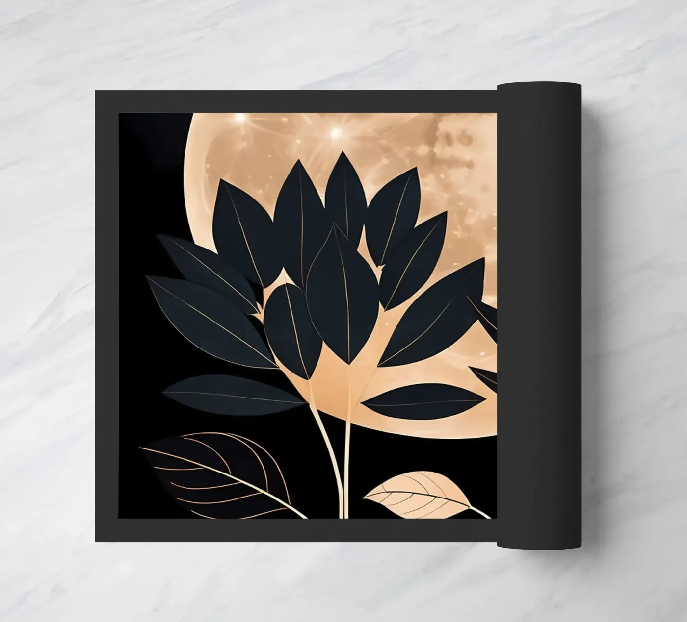 Celestial Bloom Fußmatte von Artistic-shop