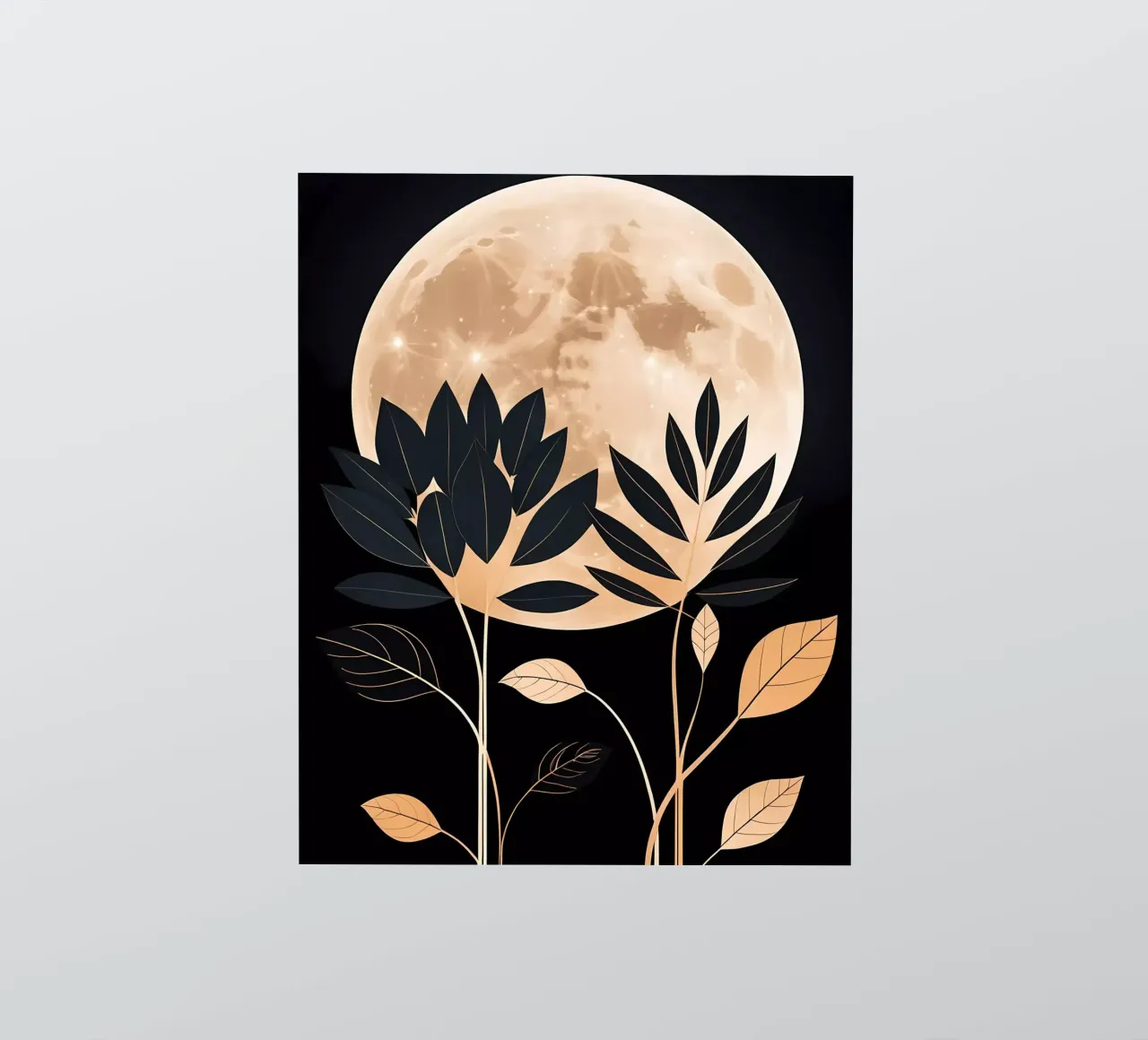 Hemelse bloei sticker van Artistic-shop