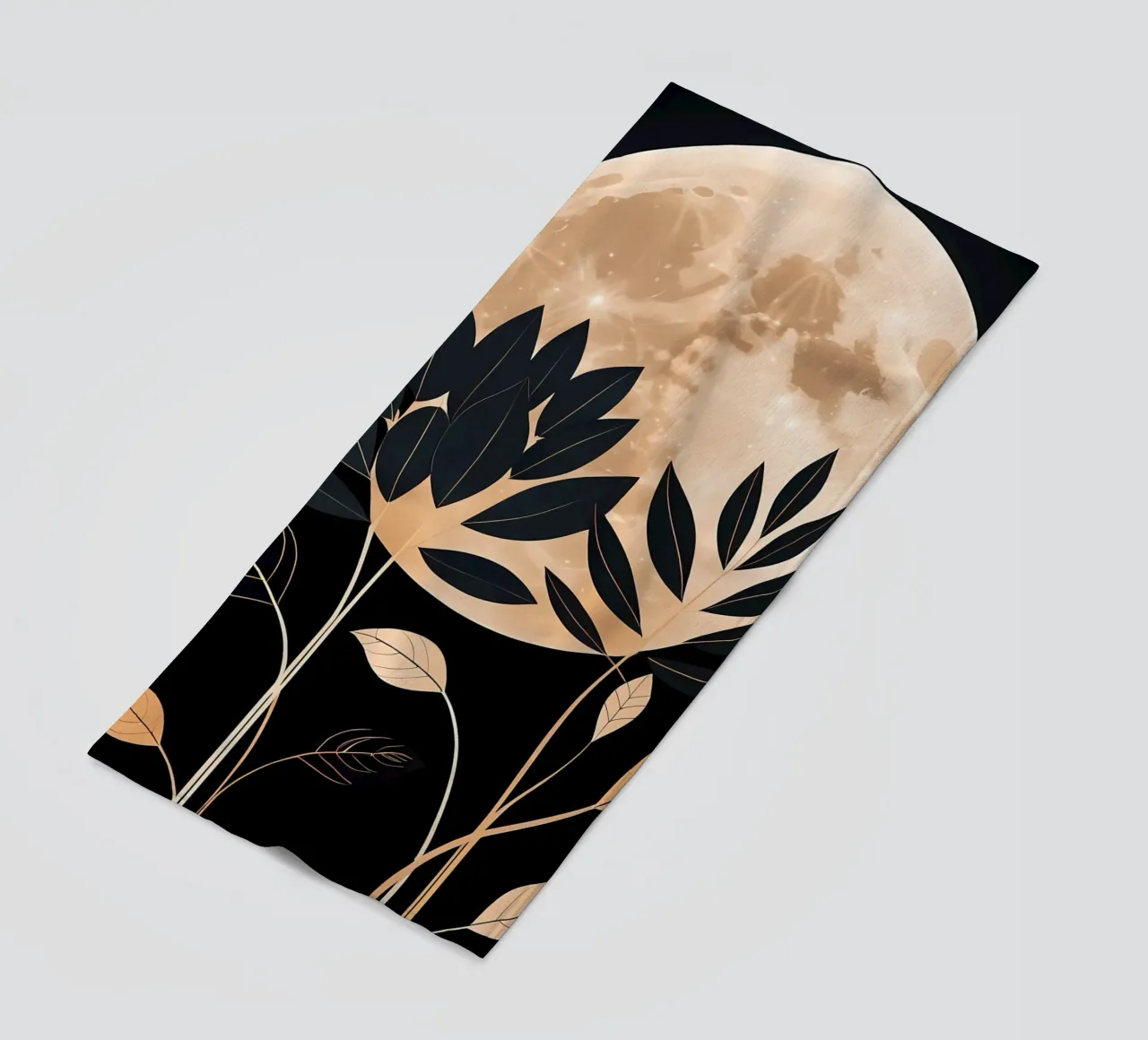 Fiore celeste telo mare da Artistic-shop