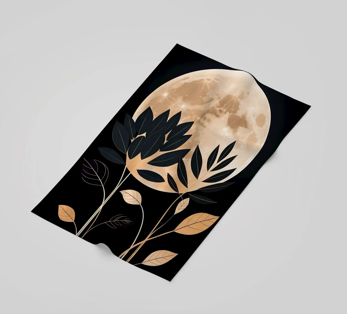 Hemelse bloei strandhanddoek van Artistic-shop