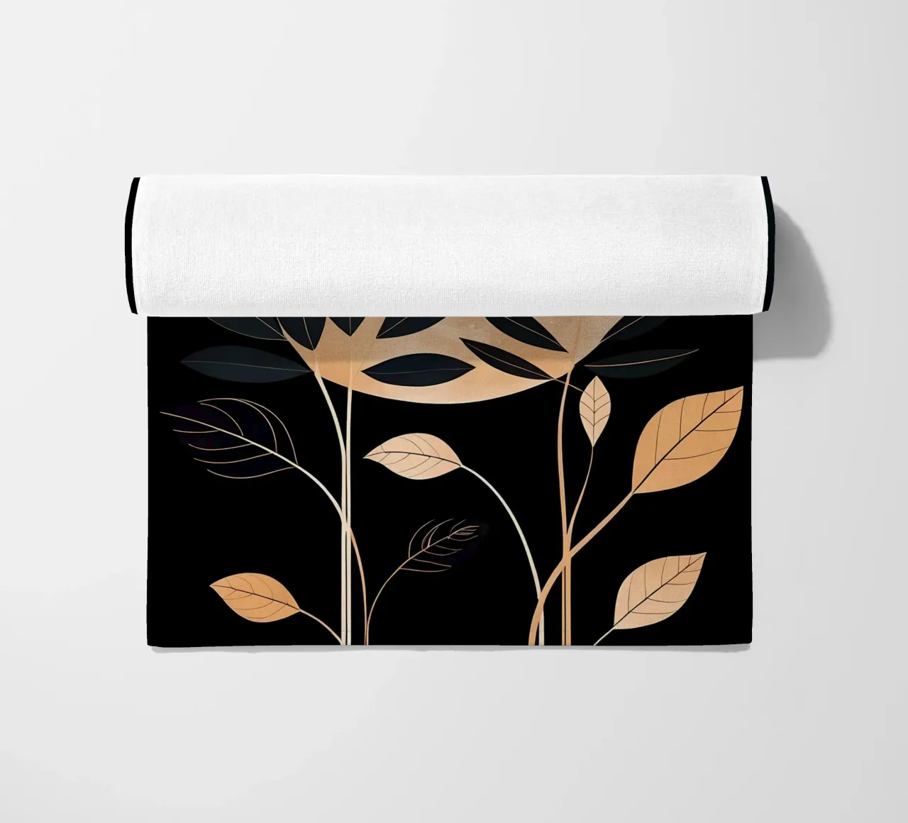 Fiore celeste telo mare da Artistic-shop