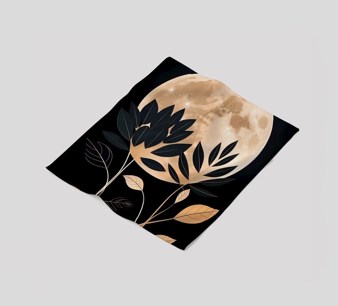 Fiore celeste coperta in pile da Artistic-shop